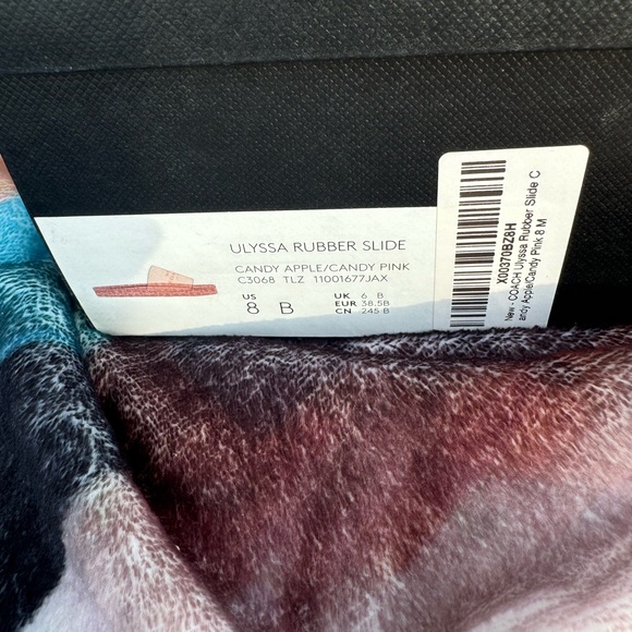 Coach slides jelly new in box - Picture 4 of 7